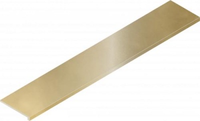 Ступень 620070002346 Italon Continuum Brass Gold Scalino Front 33x160