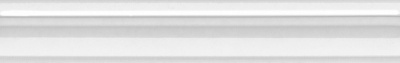 Плитка BLC017R Бордюр Багет Марсо белый обрезной 30х5