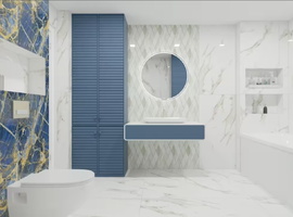 Тренды в отделке ванной комнаты в 2025 году