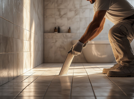 Последовательность укладки плитки в ванной комнате: пошаговая инструкция