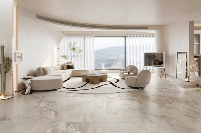 Cosmic Brown Grey Romantic Cerama