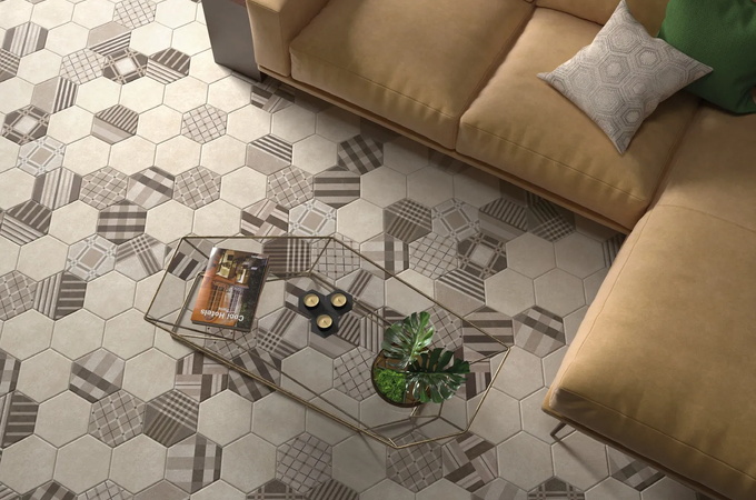 Hexatile Cement Equipe