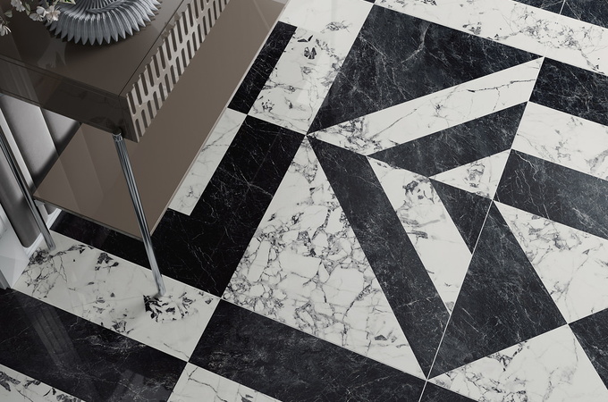 Керамогранит Бьянко Неро Kerama Marazzi