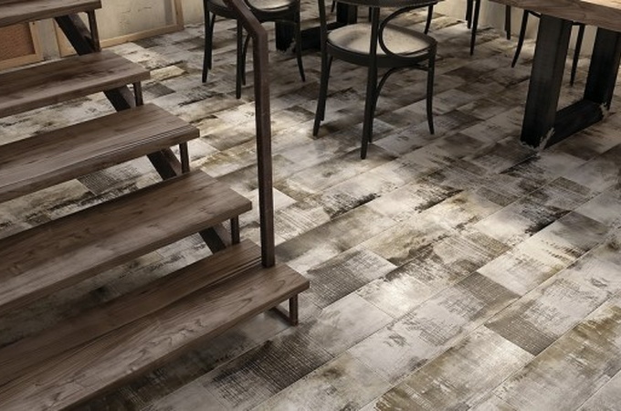 Керамогранит Shabbywood Cersanit