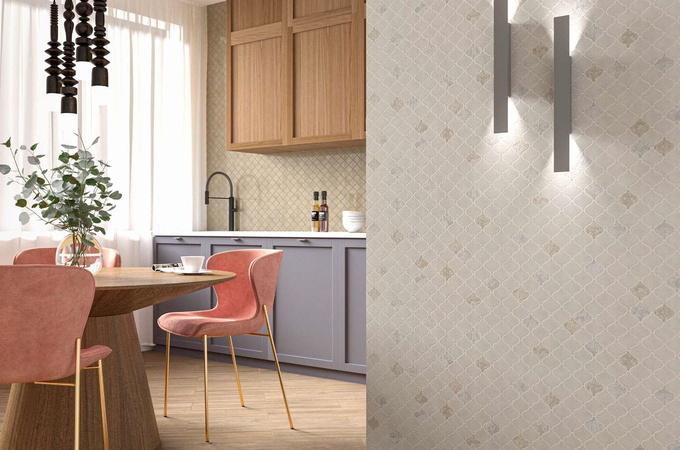 Керамическая плитка Арабески глянцевый Kerama Marazzi