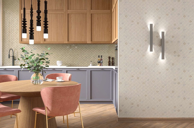 Керамическая плитка Арабески глянцевый Kerama Marazzi
