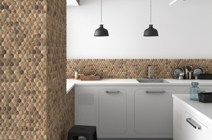 Мозаика Hexagon Vidrepur