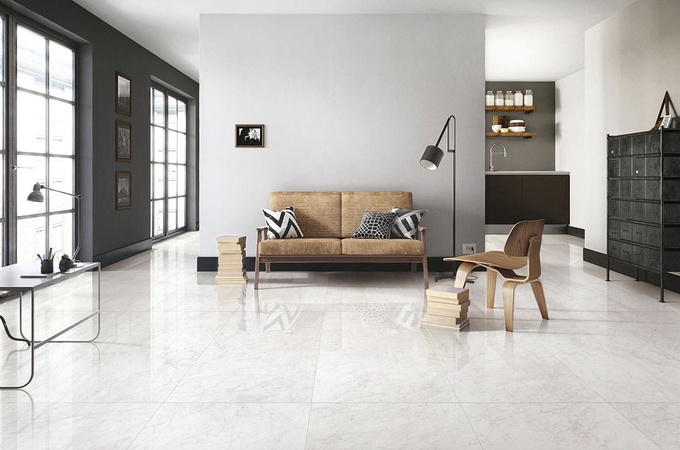 Керамогранит Carrara Bianco NT Ceramic