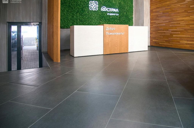 Керамогранит Granite Stone Cement Idalgo