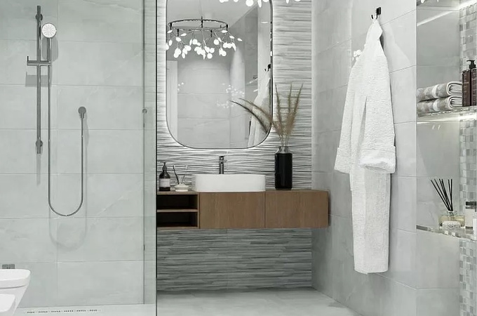 Керамическая плитка Amore Silver Primavera