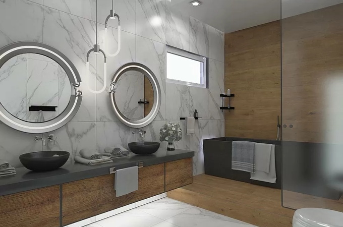 Керамическая плитка Calacatta Silver Керлайф