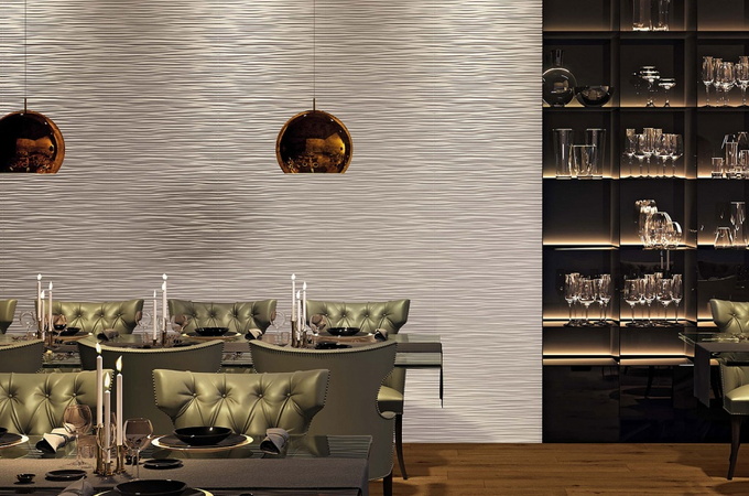 3D White Wall Atlas Concorde Russia