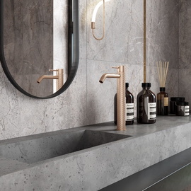Carved River Gray Laparet