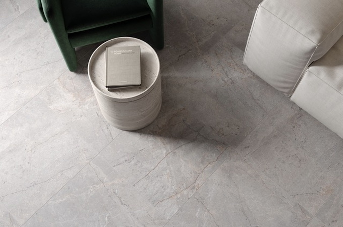 Carved River Gray Laparet