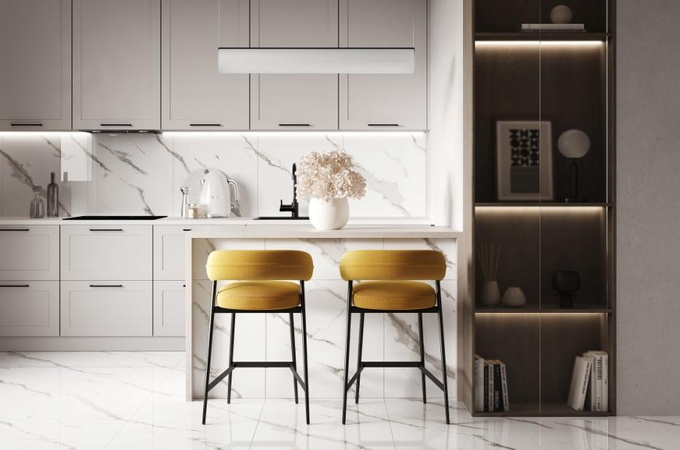 Calacatta Sharp Silver Ceradim