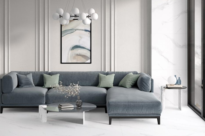 Calacatta Sharp Silver Ceradim