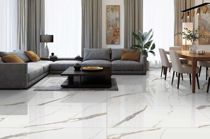 Golden White Statuario Laparet
