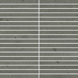 Мозаика Italon Avantgarde Black Mosaico Strip 30x30