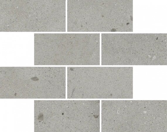 Мозаика Italon Avantgarde Silver Minibrick 23.7x29.5