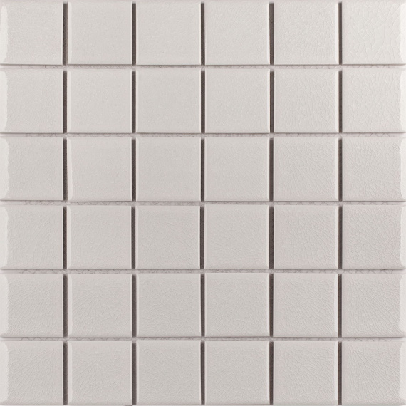 Кер. мозаика 48x48 Crackle White Glossy (LWWB81531) 306х306х6