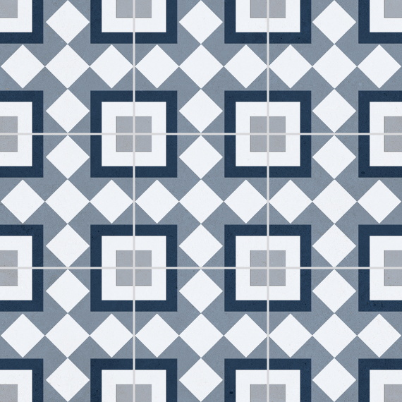 Плитка Pre-cut Bristol Blue 60x60 Matt