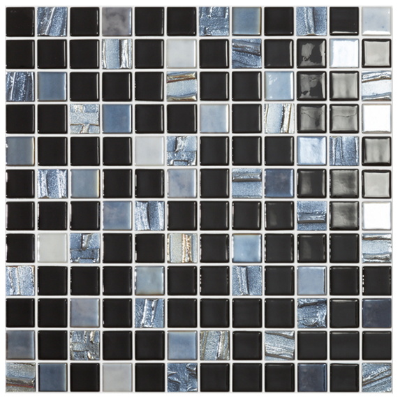 Мозаика Astra Black Mix (на сетке)