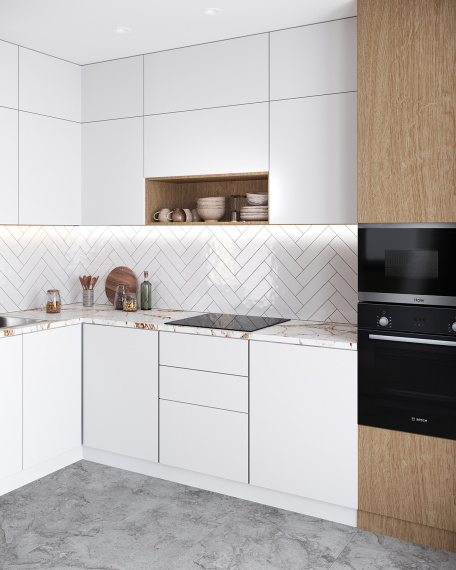 Плитка Decocer LIGURIA WHITE 7.5x30 С0005595