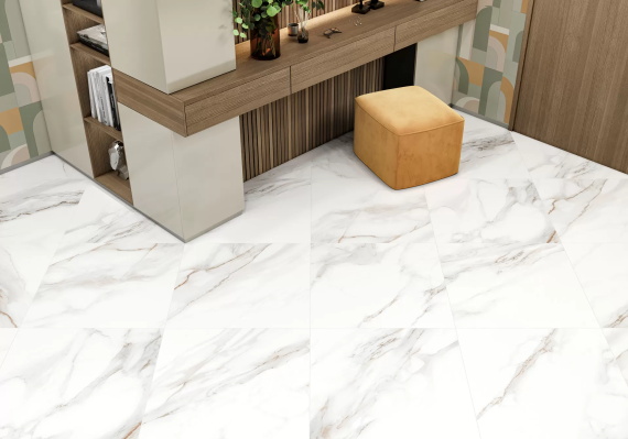 Керамогранит Delacora Calacatta Andrea D30019M матовый карвинг 300x600