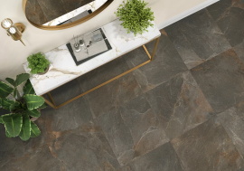 Керамогранит Delacora Stoncrete Copper D30007M матовый карвинг 300x600