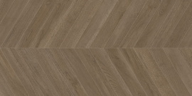 Керамогранит Delacora Walnut Chevron Dark D120249M матовый карвинг 1200x600