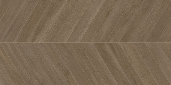 Керамогранит Delacora Walnut Chevron Dark D120249M матовый карвинг 1200x600