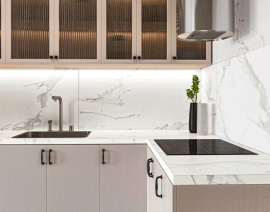 Керамогранит Buono Ceramica Statuario Alba Glossy M4400P 60x120