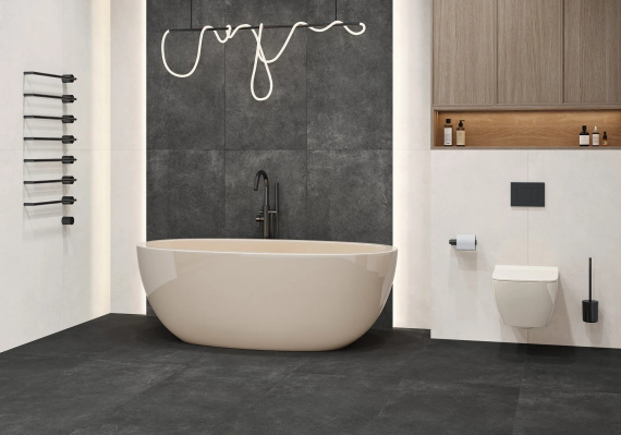             GP60120MIM15M керамогранит матовый Microcement Gray 600*1200 (2 шт в уп/41,76 м в пал)