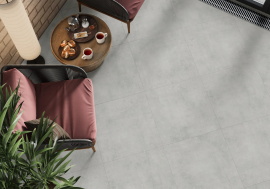 Cement PRO Light Grey GP6060CEM15M Керамогранит матовый 600*600*9,5