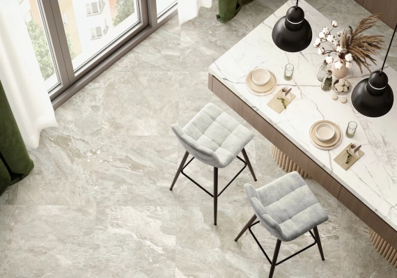             Greiny Gris 6060GRY15M Керамогранит матовый 600*600*9,5 (4 шт в уп/43,2 м в пал)