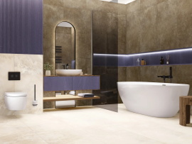 Microcement Brown GP6060MIM08M Керамогранит матовый 600*600*9,5