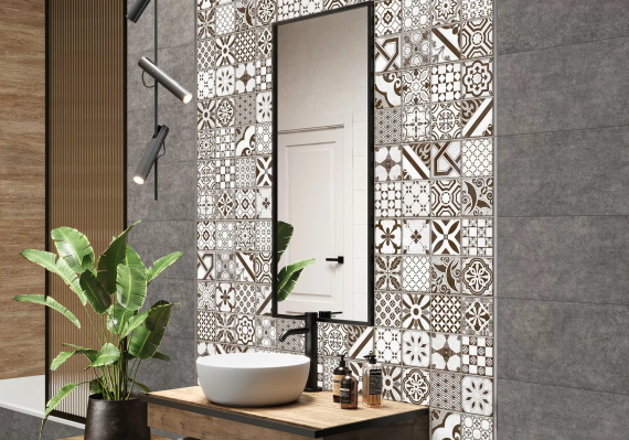 Boho Alma Ceramica TWU2550BOH17 плитка облицовочная рельефная 249*500