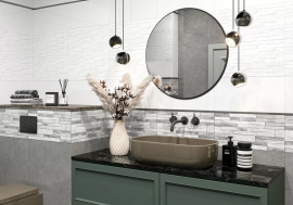 Discover Alma Ceramica TWU2550DCV00 плитка облицовочная рельефная 249*500