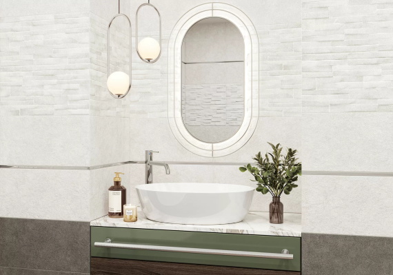 Discover Alma Ceramica TWU2550DCV04 плитка облицовочная рельефная 249*500