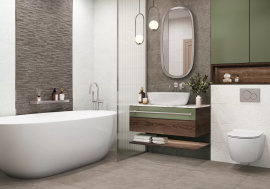 Discover Alma Ceramica TWU2550DCV40 плитка облицовочная рельефная 249*500