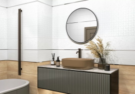 Miloni Alma Ceramica TWU2550MLN10 плитка облицовочная рельефная 249*500