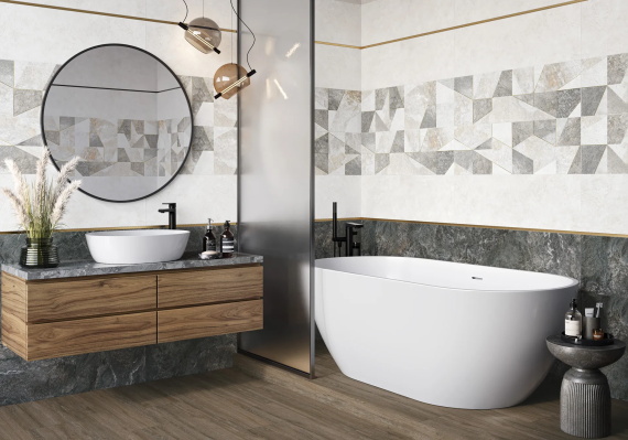 Land Alma Ceramica TWU3090LAN07R плитка облицовочная 300*900