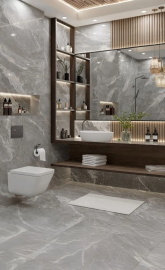 Керамогранит Majestic Grey Lapato Carving 60x120 LC203