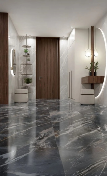 Керамогранит Arma Nero Lapato Carving 60x120 LC208