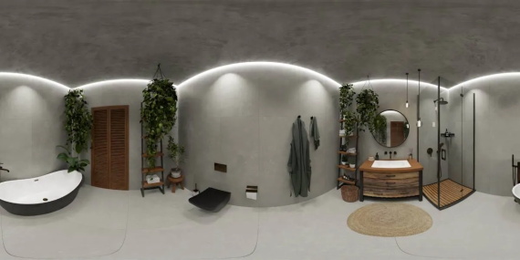 Керамогранит Virgo Grey Рельеф 60x120 NR241