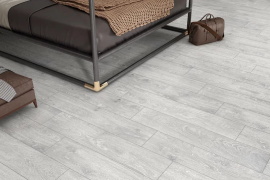 Керамический гранит AW21-09 Grey 120х20 глазурованный светло-серый