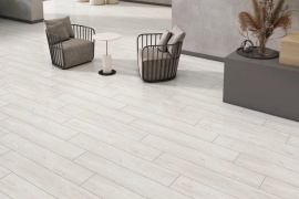 Керамический гранит AW21-10 Bianco 120х20 глазурованный выбеленный