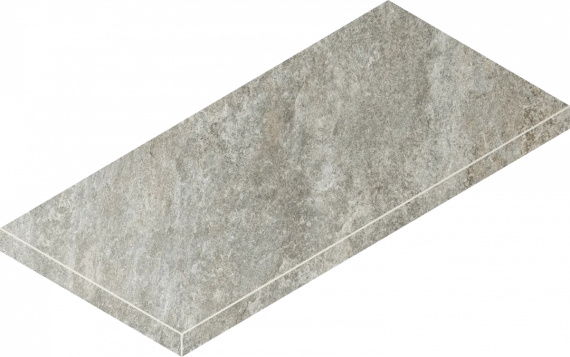 Ступень Italon Магма СИЛЬВЕР 33x60 УГЛ.ЛЕВ