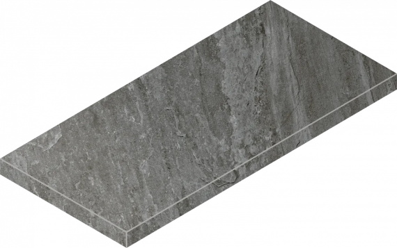 Ступень Italon Магма ГРАФИТ 33x60 УГЛ.ЛЕВ