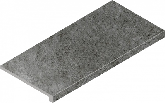 Ступень Italon Магма ГРАФИТ ГРИП 33x60 УГЛ.ПР